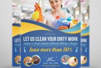 Cleaning Services Flyer Template Volowpictures  Graphicriver within Flyers For Cleaning Business Templates