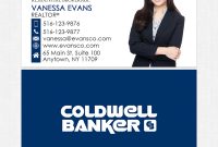 Coldwell Banker Business Cards In   Business Cards  Realtor in Coldwell Banker Business Card Template