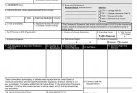 Commercial Invoice in International Shipping Invoice Template