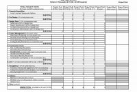 Construction Cost Report Template Excel – Spreadsheet Collections for Construction Cost Report Template
