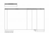 Contractor Invoices Templates And Ms Excel Invoice Template Blank with Invoice Template Excel 2013