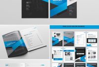 Cool Indesign Annual Corporate Report Template  Report Indesign regarding Free Annual Report Template Indesign