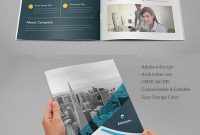 Corporate Bifold Brochure Template Indesign Indd • A  Us Letter pertaining to Letter Size Brochure Template
