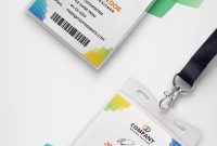 Corporate Branding Identity Card Free Psd  Psd Print Template in Media Id Card Templates