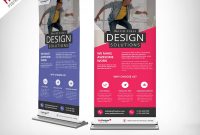 Corporate Outdoor Rollup Banner Free Psd  Psdfreebies throughout Outdoor Banner Template
