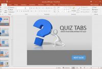 Create A Quiz In Powerpoint With Quiz Tabs Powerpoint Template regarding Quiz Show Template Powerpoint