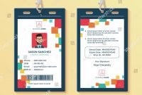 Creative Id Card Template Perfect For Any Types Of Agency within Media Id Card Templates
