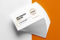Creative Restaurant Business Card Templates  Ai Apple Pages inside Microsoft Office Business Card Template