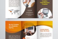 Creative Trifold Brochure Template  Color Styles Corporate within Zoo Brochure Template