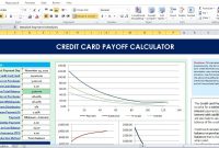Credit Card Payoff Calculator Excel Template  Excel Tmp pertaining to Credit Card Interest Calculator Excel Template