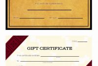 Custom Gift Certificate Template Inspirational Cool Design Of with Custom Gift Certificate Template