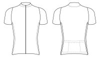Cycling Jersey Design Blank Of Cycling Jersey in Blank Cycling Jersey Template