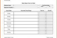 Daily Reporting Format Employees  Sansurabionetassociats for Daily Report Sheet Template