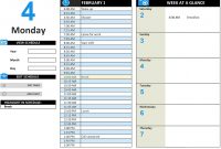 Daily Work Schedule inside Blank Scheme Of Work Template