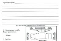 Damage Report Template – Wovensheetco for Car Damage Report Template