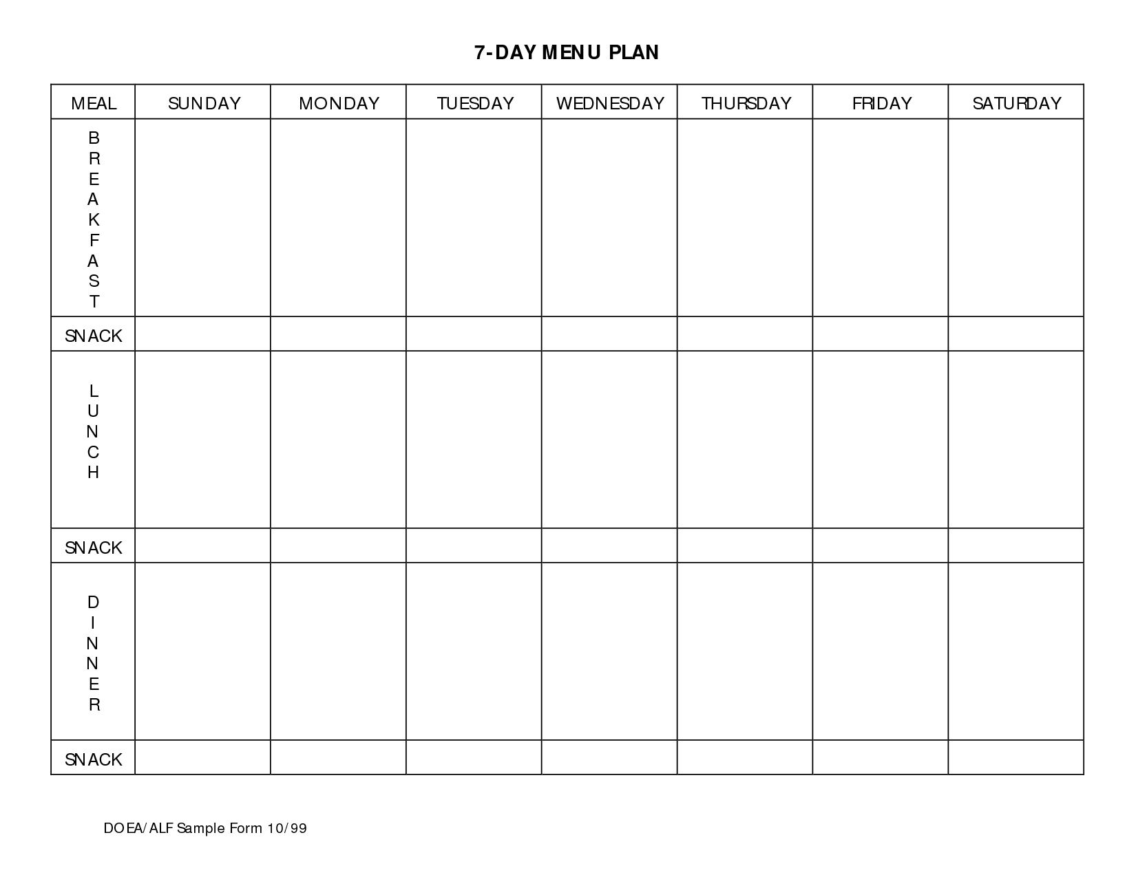 Day Meal Planner Template  Beachbody  Meal Planner Template throughout 7 Day Menu Planner Template