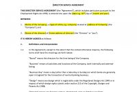 Director Service Agreement Template – Uk Template Agreements And within Conflict Resolution Agreement Template