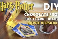 Diy Chocolate Frog Box  Card  Recipe Movie Version  Muggle throughout Chocolate Frog Card Template