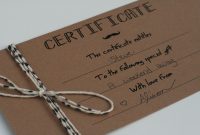 Diy Gift Certificates Template  Google Search  Yoga  Gift with Homemade Gift Certificate Template