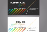Double Sided Business Card Template Illustrator Lovely Double Sided inside Double Sided Business Card Template Illustrator