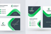Doublesided Creative Business Card Template Portrait And Landscape with regard to Landscaping Business Card Template