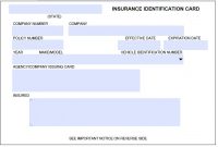 Download Auto Insurance Card Template Wikidownload in Proof Of Insurance Card Template