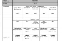 Download Free Weekly Lesson Plan Template Lots Of Free Common Core with regard to Preschool Weekly Report Template