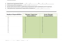 Download Performance Improvement Plan Template   Personal Growth throughout Improvement Report Template