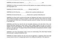 Download Postnuptial Agreement Style  Template For Free At throughout Post Nuptial Agreement Template