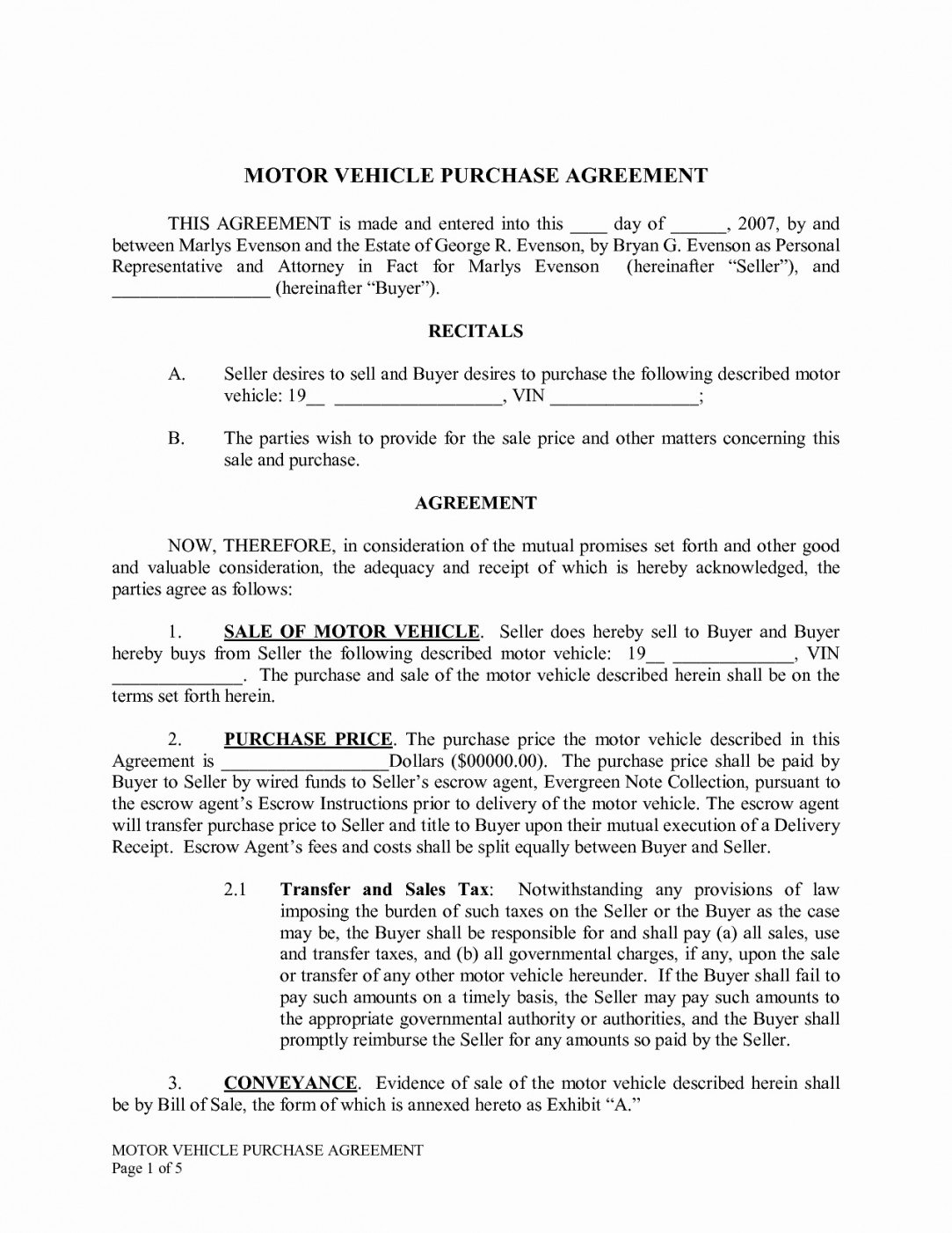 Download Sample Agreement Hire Purchase Docs For Wordsample within Hire Purchase Agreement Template