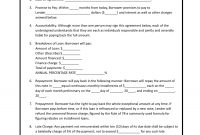 Download Simple Loan Agreement Template  Pdf  Rtf  Word inside Blank Loan Agreement Template