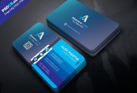 Download Unique Creative Business Card Template Psd Set For Free throughout Download Visiting Card Templates