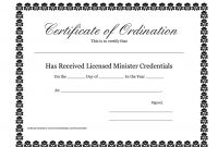 Editable Ordination Certificate Template Beautiful Deacon Ordination in Ordination Certificate Template
