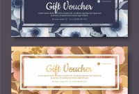 Elegant Gift Voucher Coupon Template Royalty Free Vector within Elegant Gift Certificate Template
