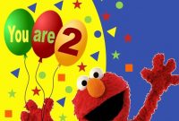 Elmo Birthday Cards Personalized  Brainmaxx with regard to Elmo Birthday Card Template
