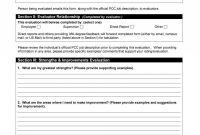 Employee Evaluation Form Template Word Performance Review intended for Word Employee Suggestion Form Template