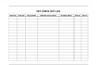 Equipment Check Out Sheet Template  Wosing Template Design for Check Out Report Template