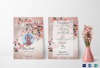 Eulogy Funeral Invitation Design Template In Word Psd Publisher regarding Funeral Invitation Card Template