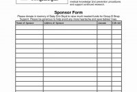Event Sponsorship Proposalate Free Elegant Best Blank Sponsor pertaining to Blank Sponsor Form Template Free