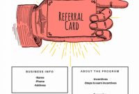 Examples Of Referral Card Ideas And Quotes That Work with regard to Referral Card Template Free