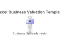 Excel Business Valuation Template within Business Valuation Template Xls