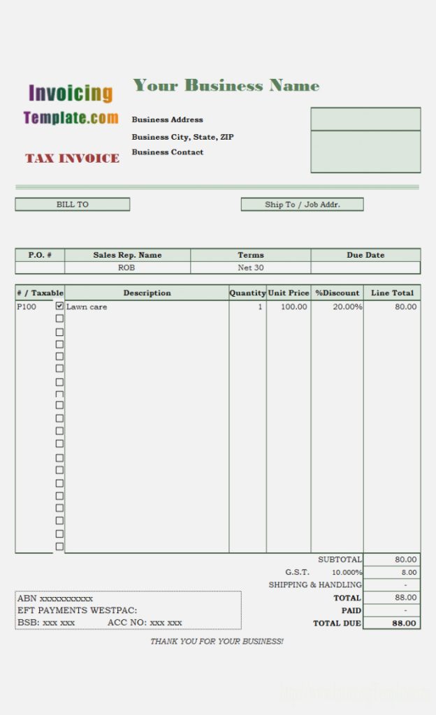 Exciting Parts Of Realty Executives Mi Invoice And Resume Pertaining To Maintenance Invoice