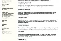 Executive Summary Template For Business Plan Templates Example in Executive Summary Template For Business Plan