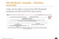 Faculty Activity Information Reporting System  Ppt Download within Nih Biosketch Template Word