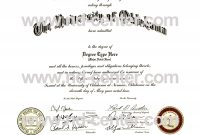 Fake Degree Maker Online Zlatanfontanacountryinncom Samples Of High intended for University Graduation Certificate Template