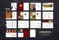 Fine Wine Vol  Brochure Adobeindesigncompatibleready  Graphic within Wine Brochure Template
