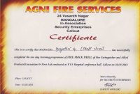 Fire Extinguisher Training Certificate Template Word inside Fire Extinguisher Certificate Template