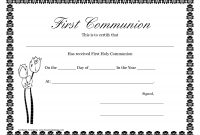 First Communion Banner Templates  Printable First Communion for First Communion Banner Templates