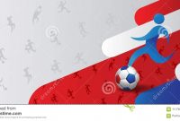 Football Soccer Poster Banner Template Vector Illustration for Sports Banner Templates