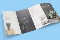 Four Fold Brochure Templates  Free Download  Dtemplates regarding 2 Fold Brochure Template Psd